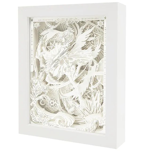 Creative Paper Cut Light with 3D Frame for Gifts