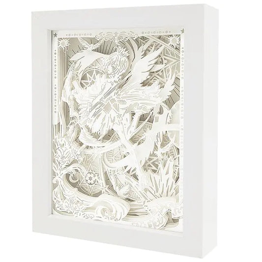 Creative Paper Cut Light with 3D Frame for Gifts