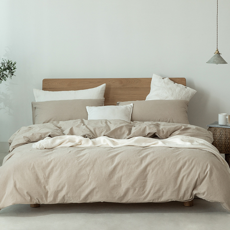 Minimalist Muji-Inspired Japanese Bedding Set