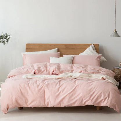 Minimalist Muji-Inspired Japanese Bedding Set