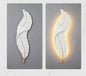 Modern Feather LED Wall Lamp
