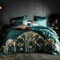 Egyptian Cotton Embroidered Bedding Set